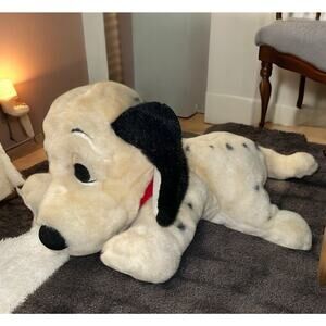 Disney 101 Dalmatians Plush Dog Lucky Pup Stuffed Animal Nursery Shower Gift 12”